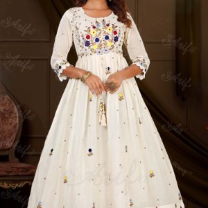 mulmul cotton long frock
