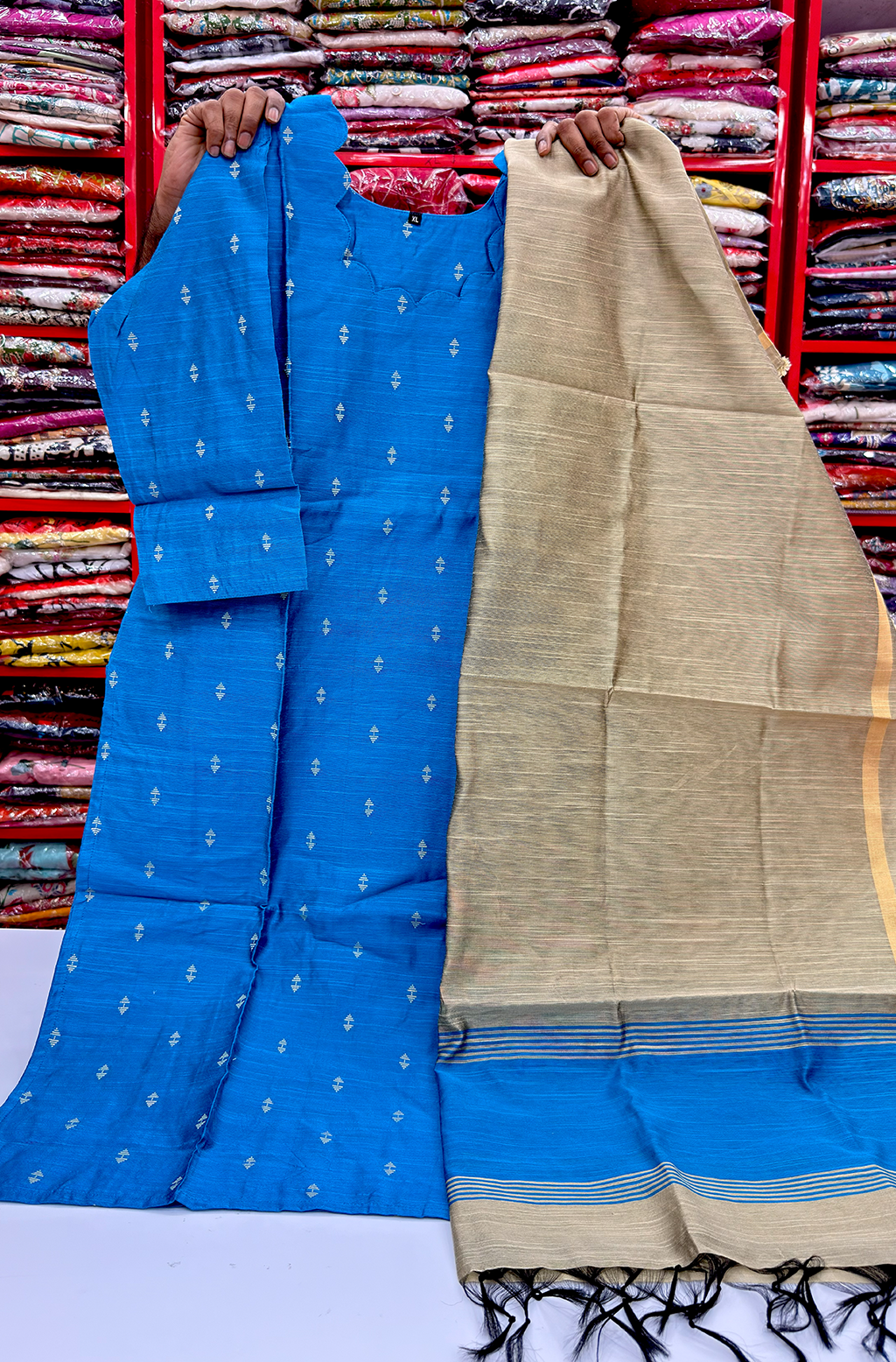 Raw Silk  | 3pcs Sets | L -3XL